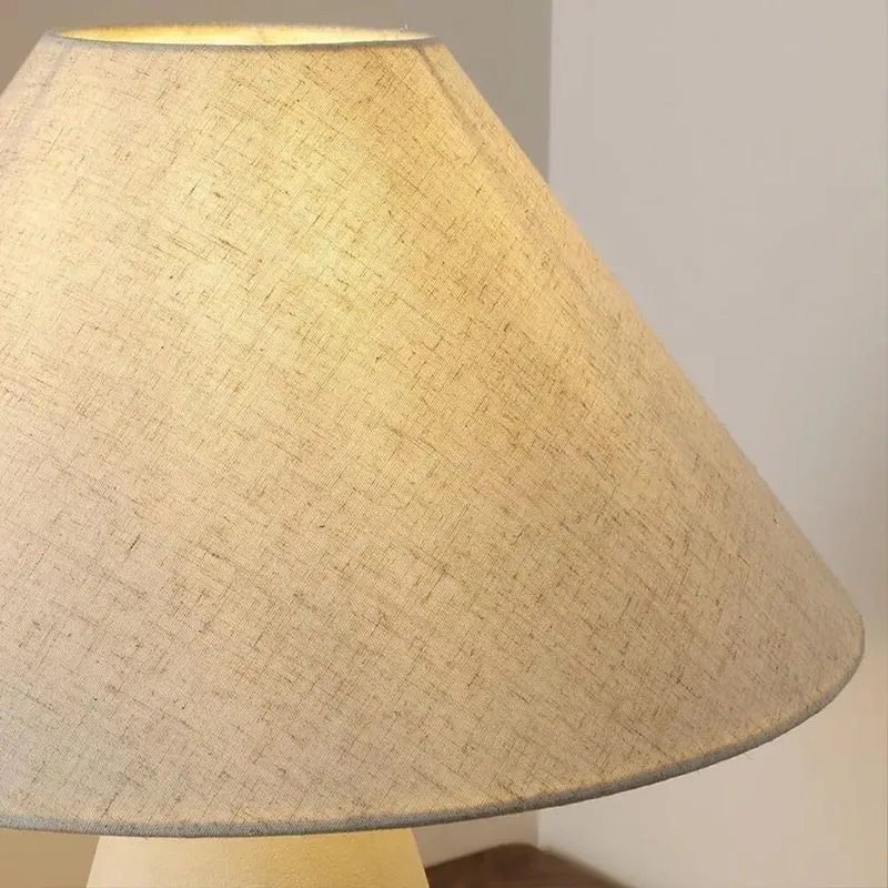 Japanischer Tischlampe aus Keramik für Wohnzimmer – Zenara
