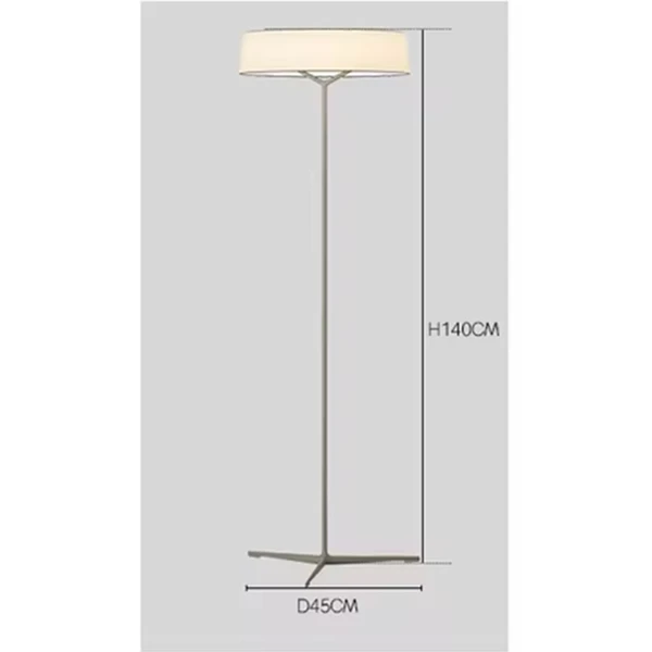 Moderne Stehlampe aus nordischem Stoff für Wohnzimmer – Armoniev