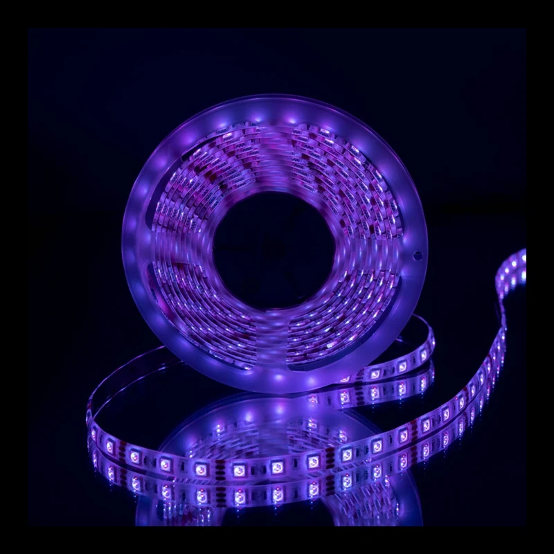 KOMPLETT LED-Streifen RGB | 5Mtr | 60 LEDS | inkl. Fernbedienung