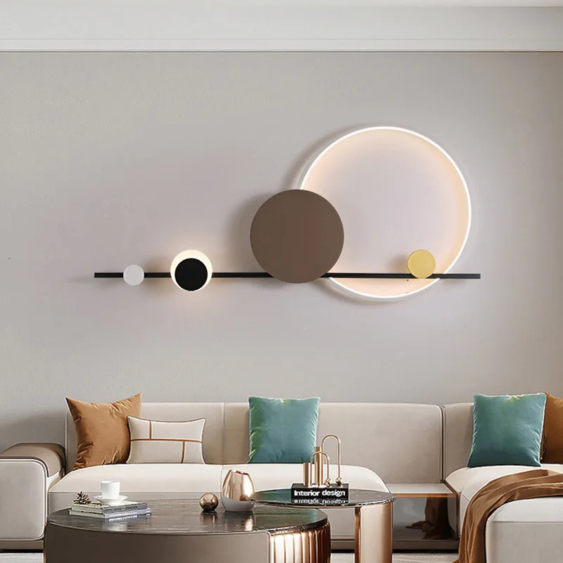 Art Déco Wandleuchte aus schwarzem Metall – Sélénéa