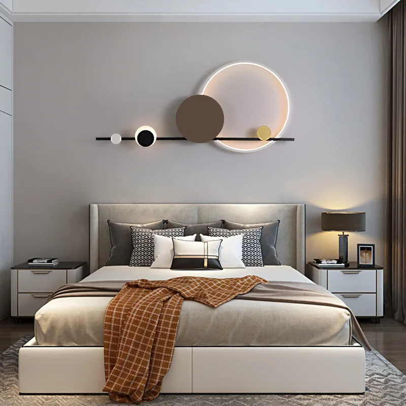 Art Déco Wandleuchte aus schwarzem Metall – Sélénéa