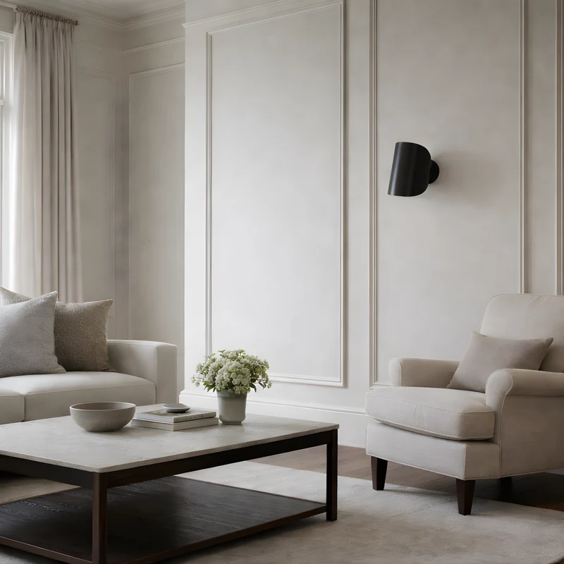 Moderne drehbare Wandleuchte aus Aluminium – Ciral