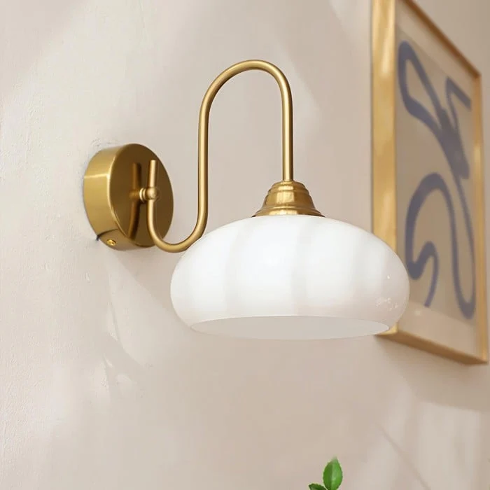 Minimalistische Wandleuchte aus Glas – Eléganza