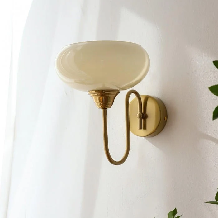 Minimalistische Wandleuchte aus Glas – Eléganza
