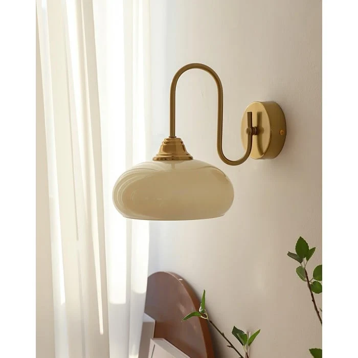Minimalistische Wandleuchte aus Glas – Eléganza