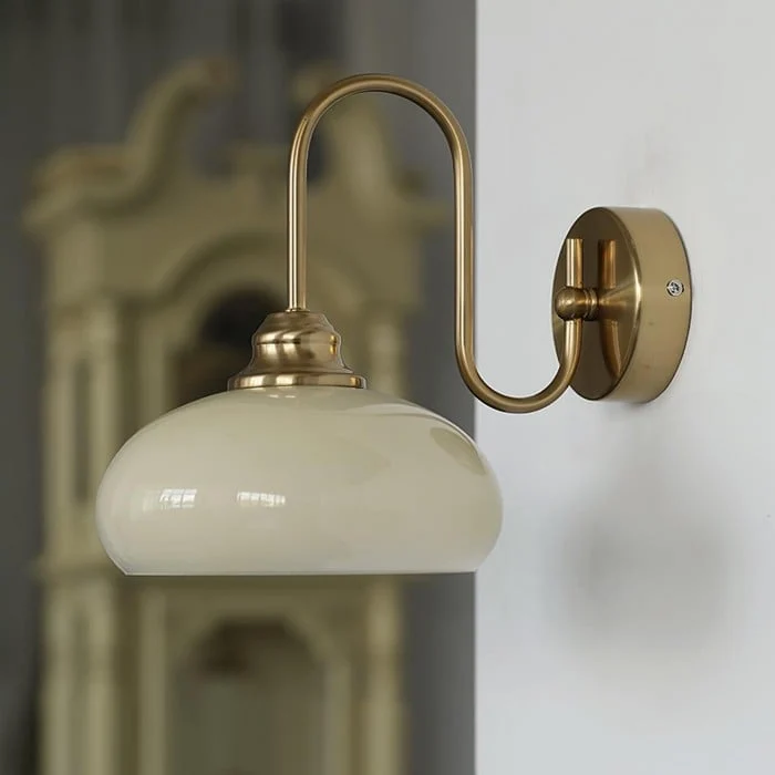 Minimalistische Wandleuchte aus Glas – Eléganza