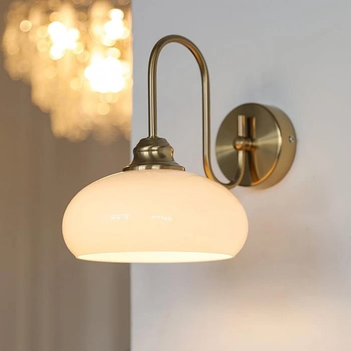 Minimalistische Wandleuchte aus Glas – Eléganza