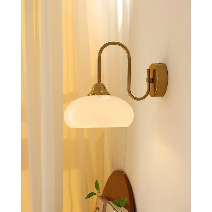 Minimalistische Wandleuchte aus Glas – Eléganza