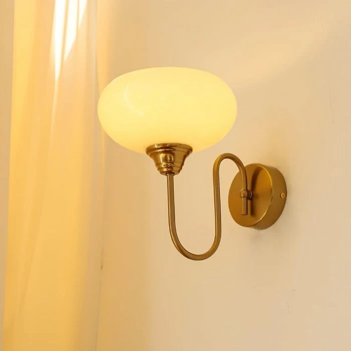 Minimalistische Wandleuchte aus Glas – Eléganza