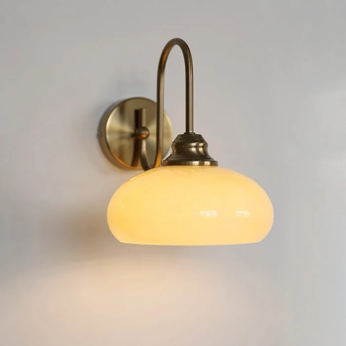 Minimalistische Wandleuchte aus Glas – Eléganza