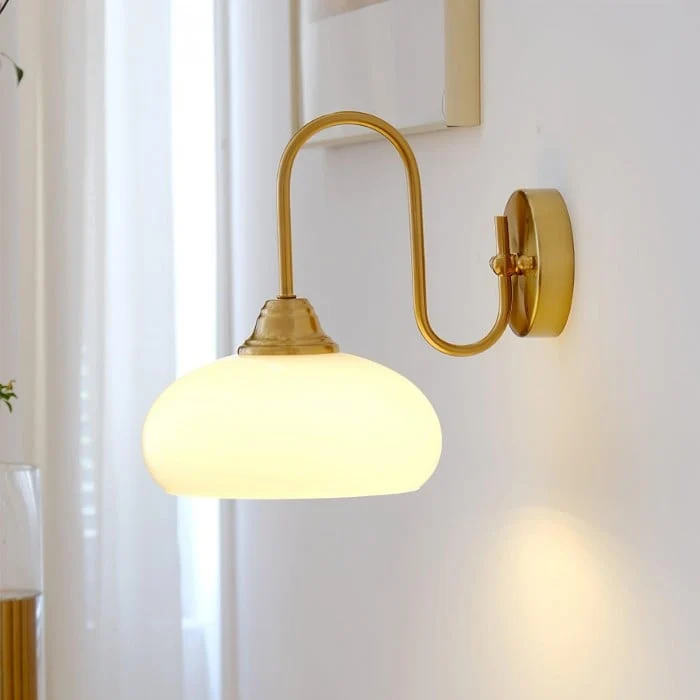 Minimalistische Wandleuchte aus Glas – Eléganza