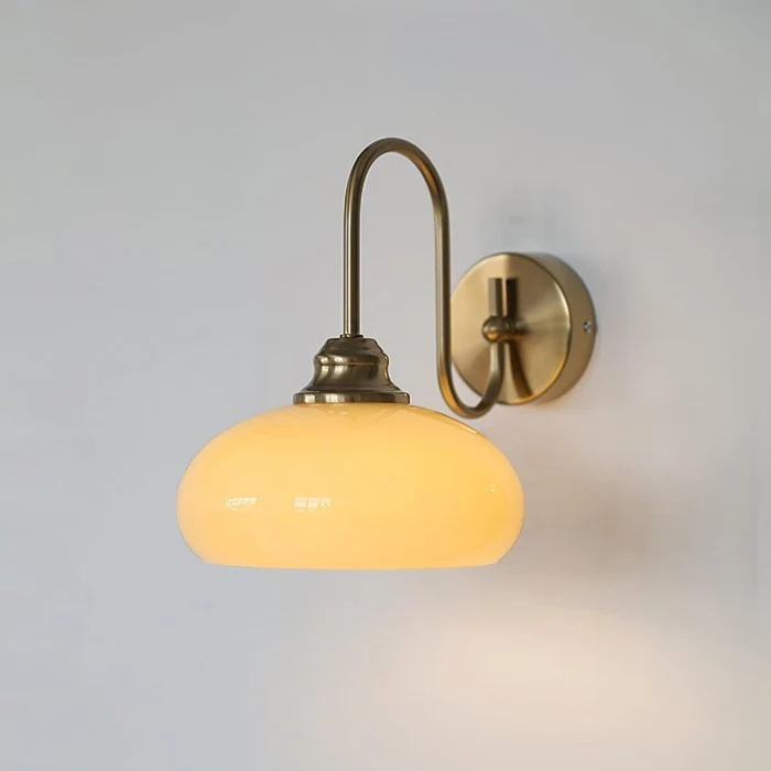 Minimalistische Wandleuchte aus Glas – Eléganza
