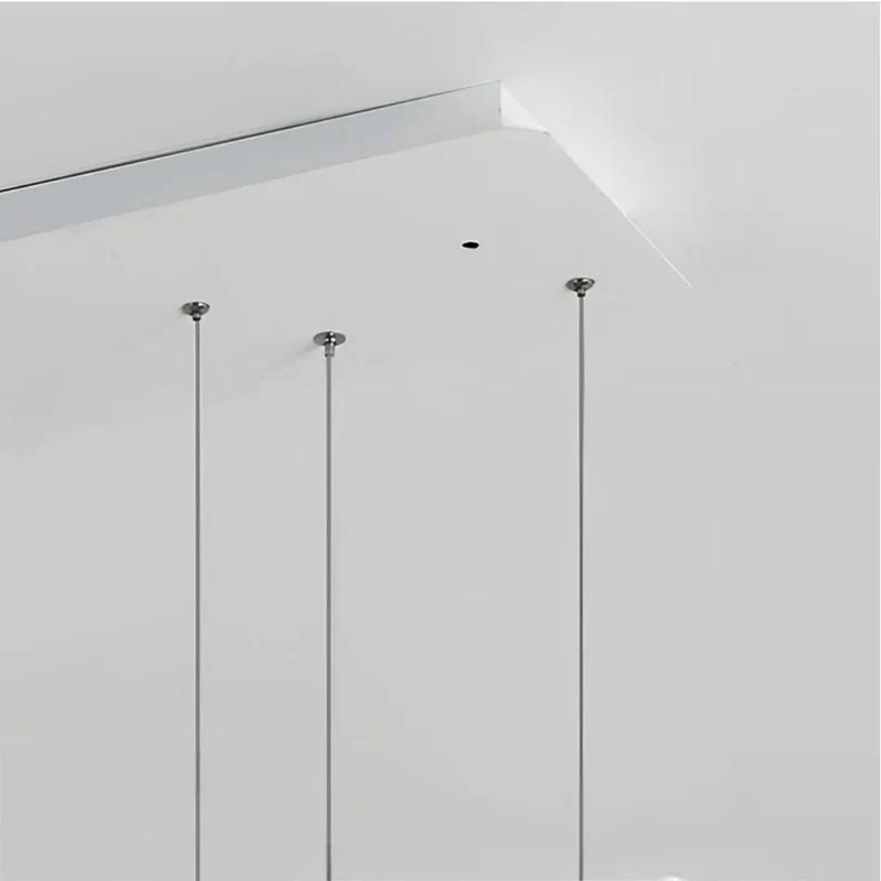 Moderne LED-Hängelampe mit Vogel-Design in Weiß für Esszimmer