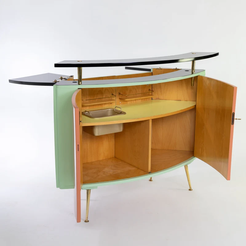 1950er Mid-Century Bar