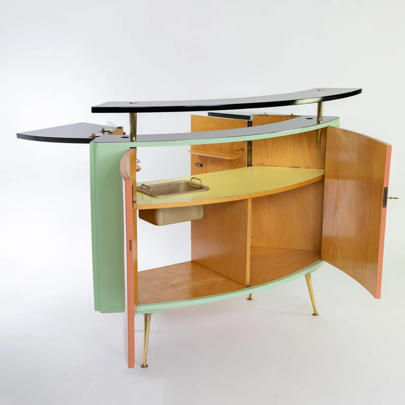 1950er Mid-Century Bar