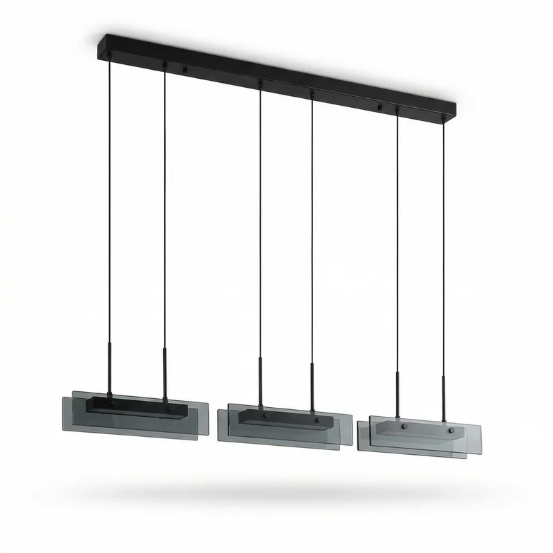 Moderne LED-Pendelleuchte aus Legierung für Wohnzimmer – Arispectra