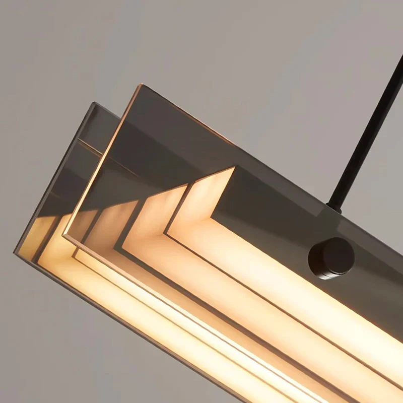 Moderne LED-Pendelleuchte aus Legierung für Wohnzimmer – Arispectra