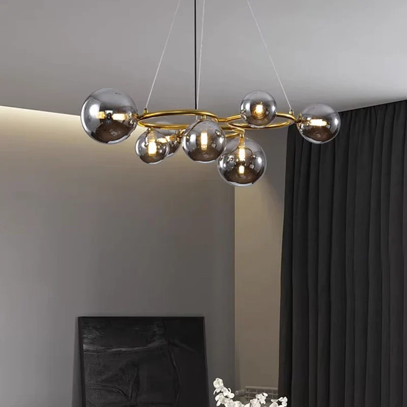 Moderne LED-Hängeleuchte für Wohnzimmer und Esszimmer – Ciranelle