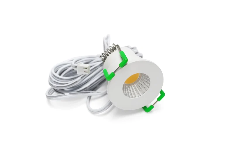 Mini-Einbaustrahler TOLOS | 12 Volt | Ø28mm | 3W | IP65 | Weiß | Dimmbar | 2700K - Warmweiß