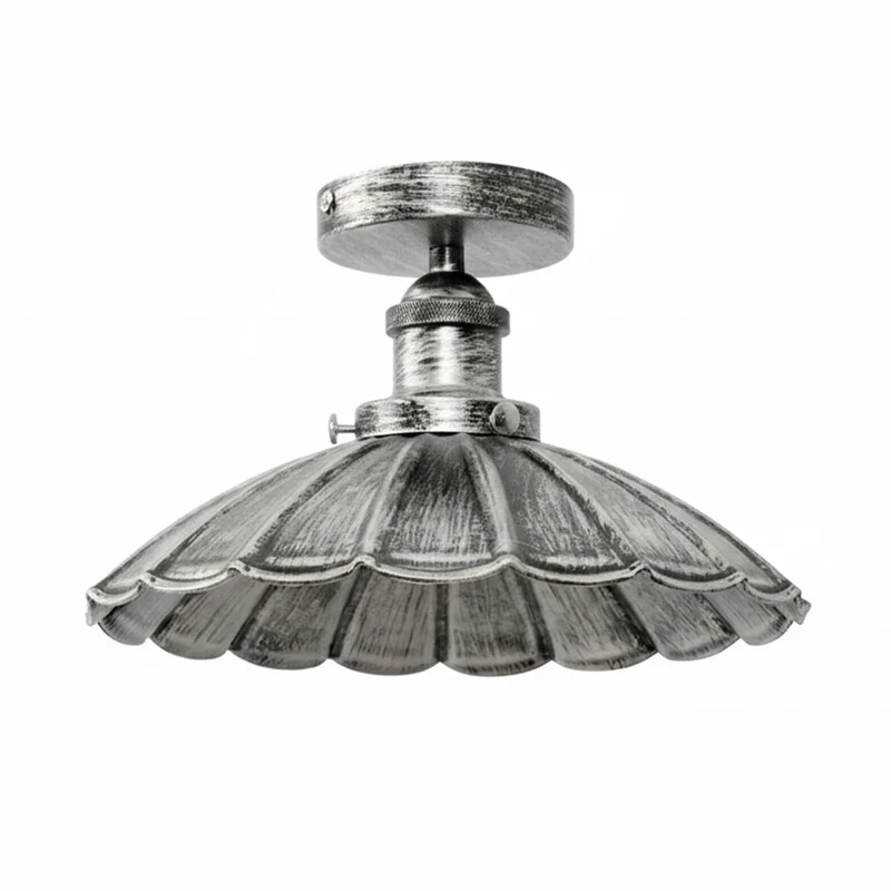 Industrieller Vintage-Metall Moderne Deckenleuchten~3596