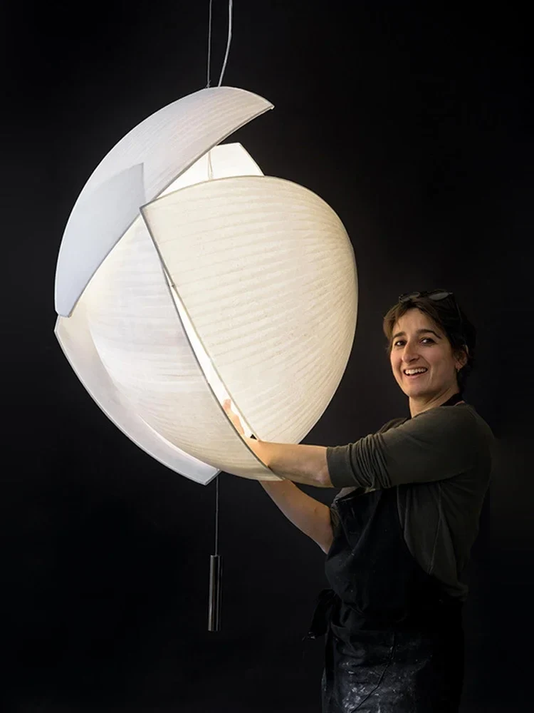 LED-Stoffpendelleuchte für Wohnzimmer – Armoni