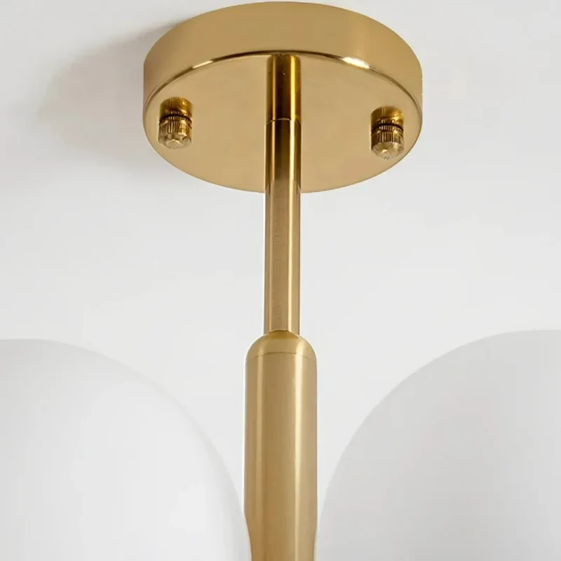 Bubble Pendelleuchte mit Opalglas-Kugel für Esszimmer