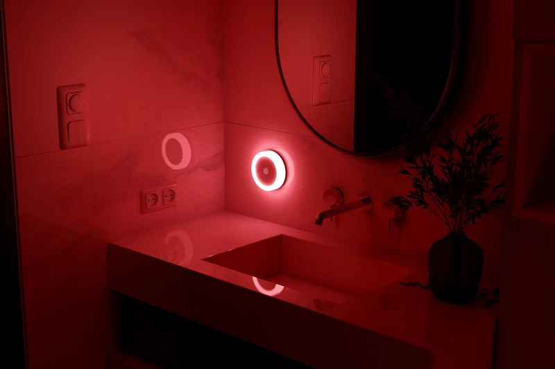 Amico - Akku Nachtlicht Rot (3er-Pack) B-Ware