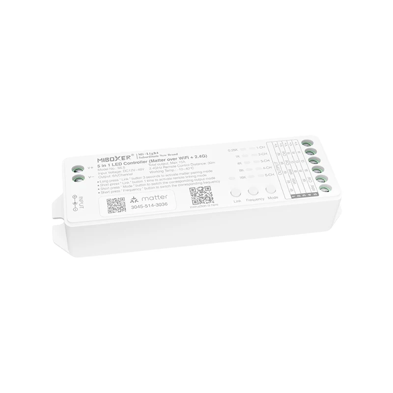 Mi-Light Matter Controller | RGB+CCT | 5-24V | IP20