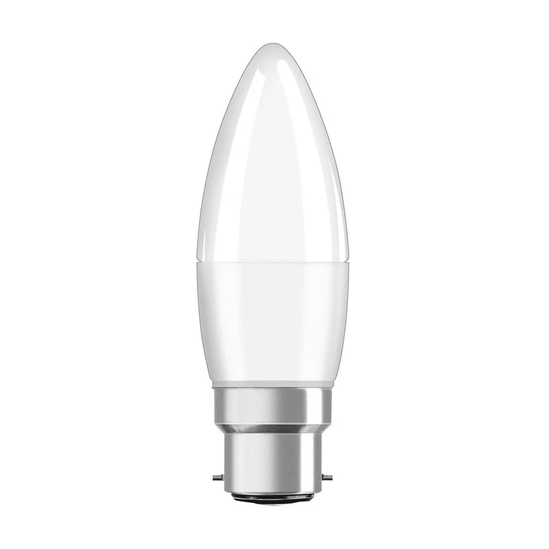 OSRAM LED BASE Classic B 4.9W 827 matt B22d