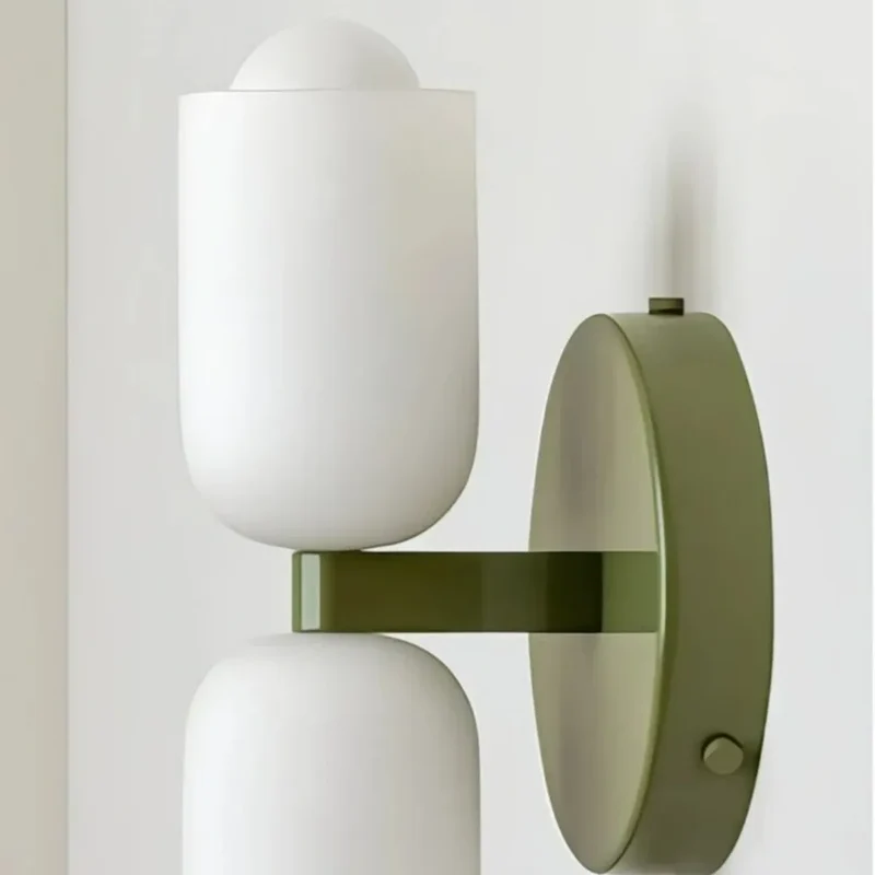 LED Wandleuchte Up Down aus Glas für Esszimmer