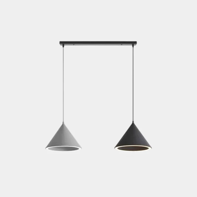 Pendant Light Nordic Simple Cone LED Multi-Color