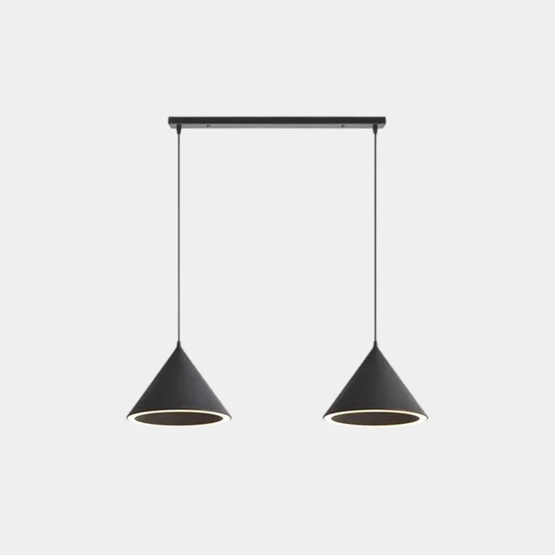 Pendant Light Nordic Simple Cone LED Multi-Color