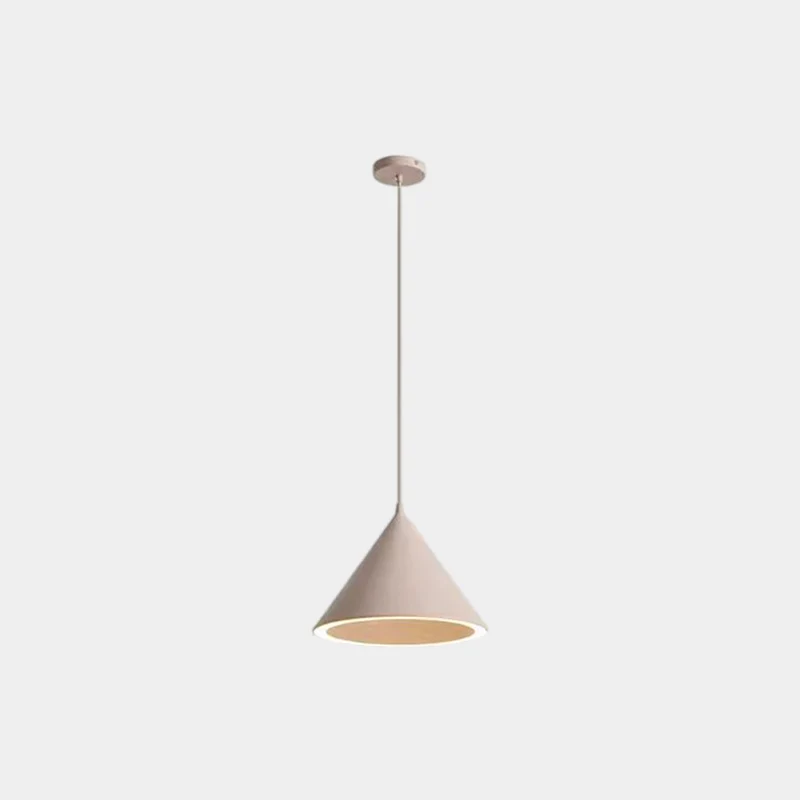 Pendant Light Nordic Simple Cone LED Multi-Color