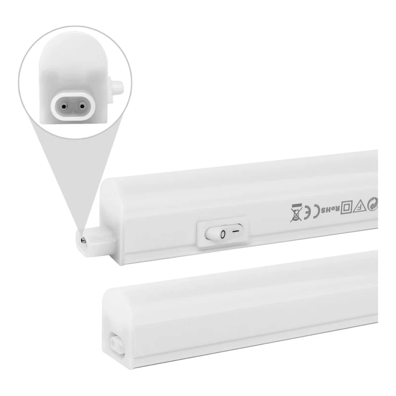 LED T5 Leuchte | Schrankbeleuchtung | 60cm | 9W | Einstellbare CCT-Lichtfarbe | Verbindbar
