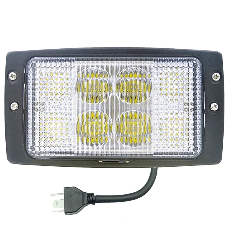 Rechteckige Traktorkabinenleuchte mit Fern- und Abblendlicht / 40 W