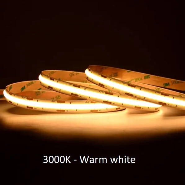 COB-LED-Streifen – NEON | 12mm | komplettes Set | 50 Meter | IP65 | 220V | 10 Watt P/M