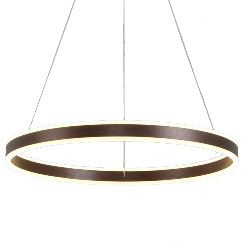 LED-Hängelampe 36W Schwarz rund 2880lm