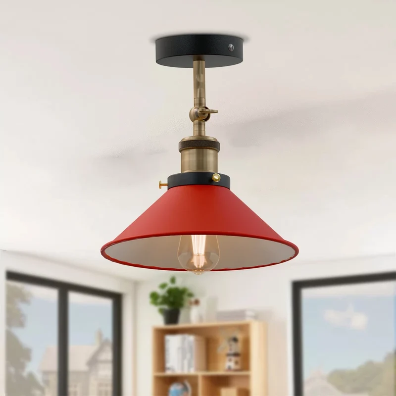 Deckenleuchte Bauhausstil Bar Lampe Decke ~3577