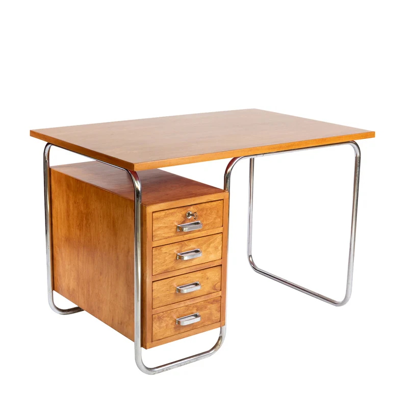 1930er Bauhaus Schreibtisch von Rudolf Vichr
