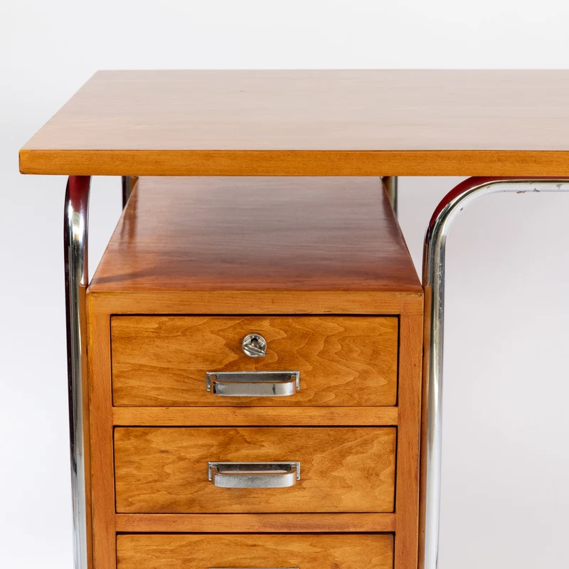 1930er Bauhaus Schreibtisch von Rudolf Vichr