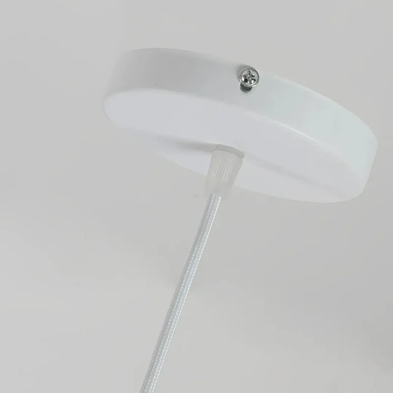 Pendelleuchte in Hutform, Weiß, modern, für das Esszimmer