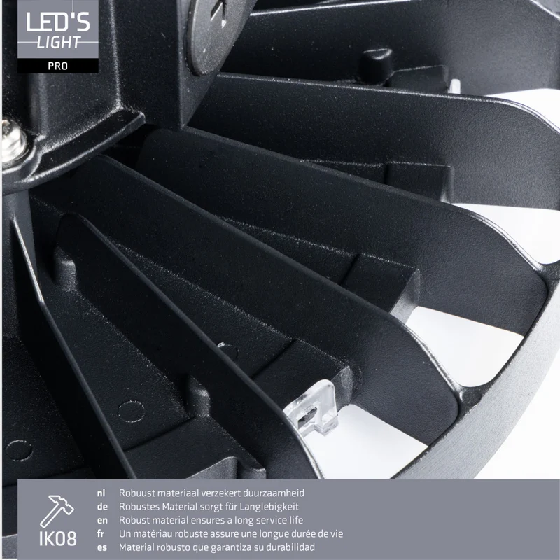 High Bay - 150W 27750lm 4000K - MOSO Driver - IP65 IK10 - Dimmbar