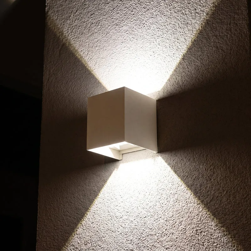 LED's Light Deco Außenleuchte mit Leuchtmittel - Wandleuchte - 450lm 2700K - Taupe - IP65