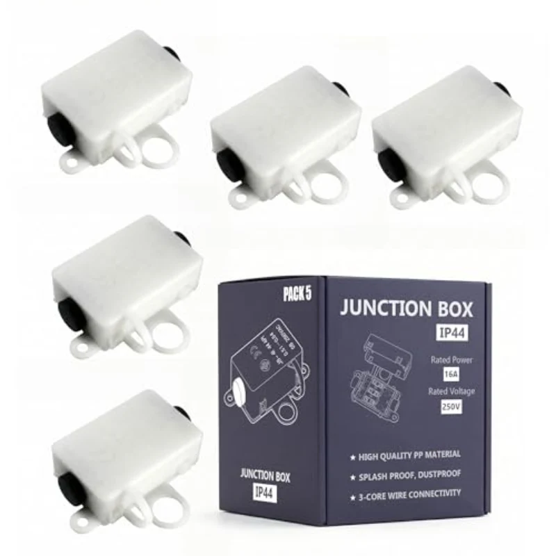 5 x LED IP44 wasserdichter Verteilerkasten ~3571