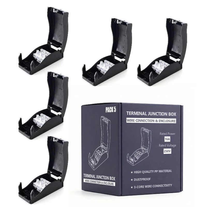 5 x LED IP44 wasserdichter Verteilerkasten ~3571