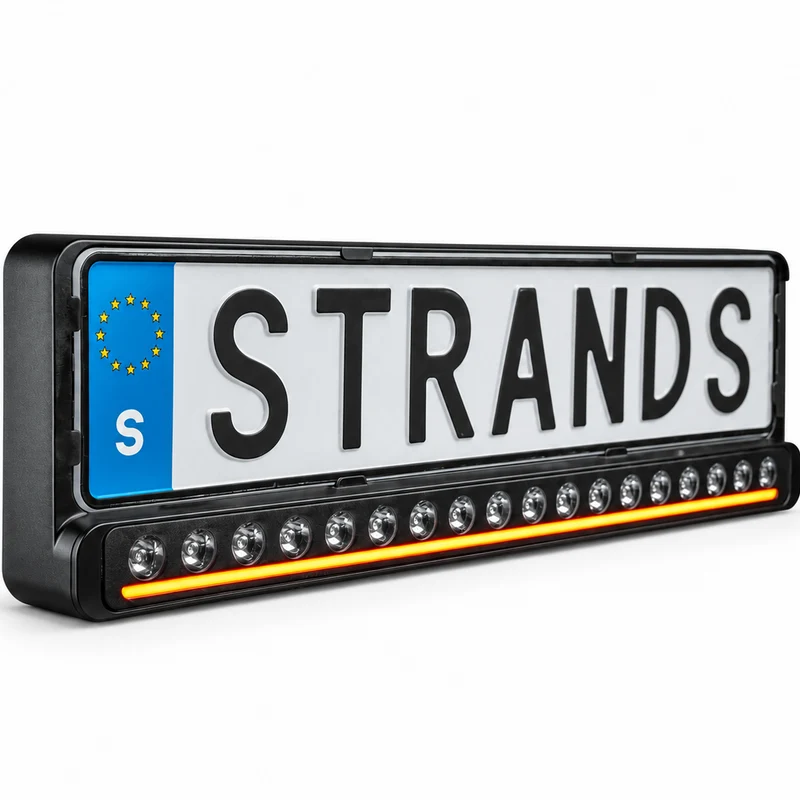 Strands D-Line LED-Nummernschild-Lichtleiste