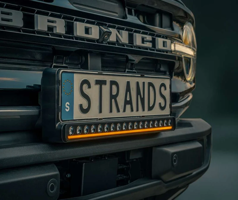 Strands D-Line LED-Nummernschild-Lichtleiste