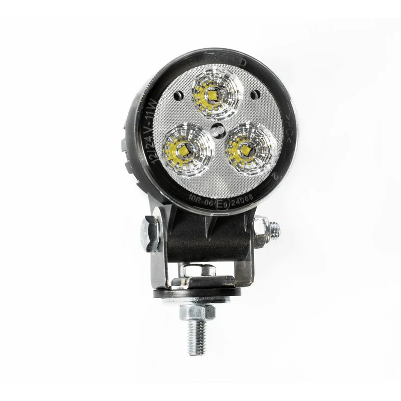 Fristom Runde LED-Arbeitsleuchte / Punkt- oder Flutlichtstrahl / 1200 lm