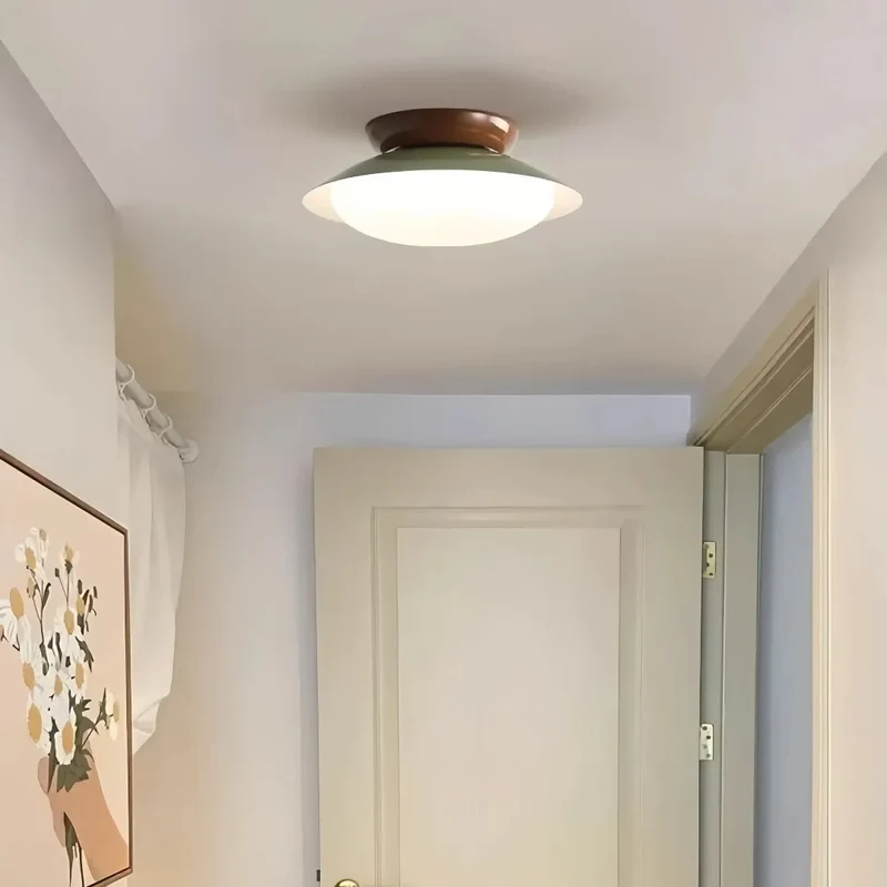 Moderne Deckenleuchte im Schalendesign für den Flur