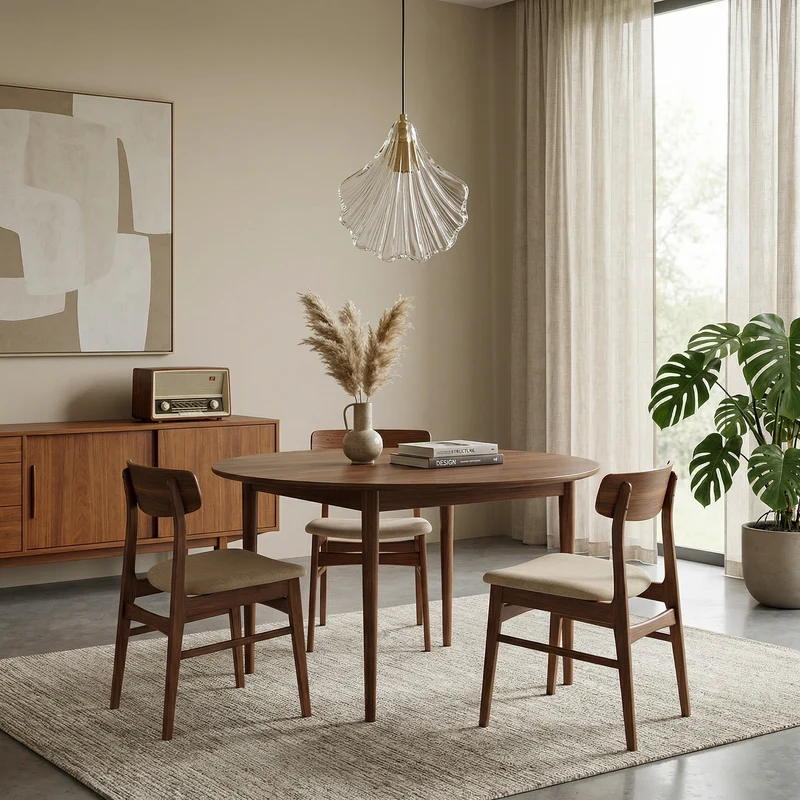 Moderne Hängelampe aus Glas und Metall für Schlafzimmer – Orneli